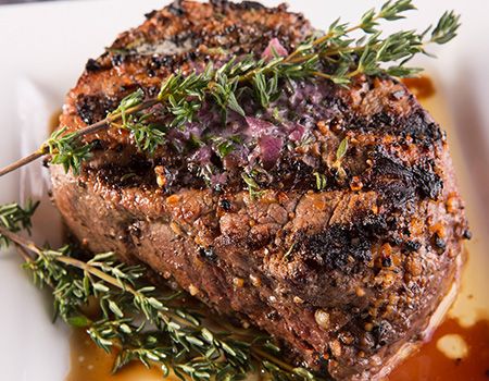 Crown Filet with Red Wine Butter Crown Filet with Red Wine Butter