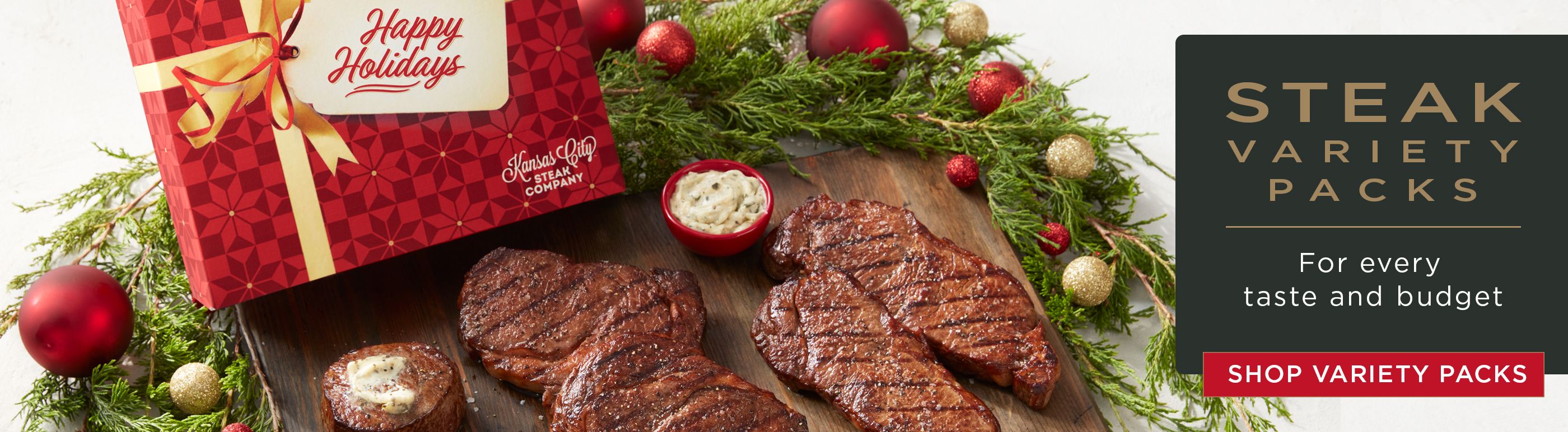 Shop steak variety packs for every taste and budget.