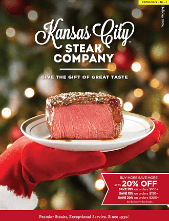 Kansas City Steaks, Catalog Request